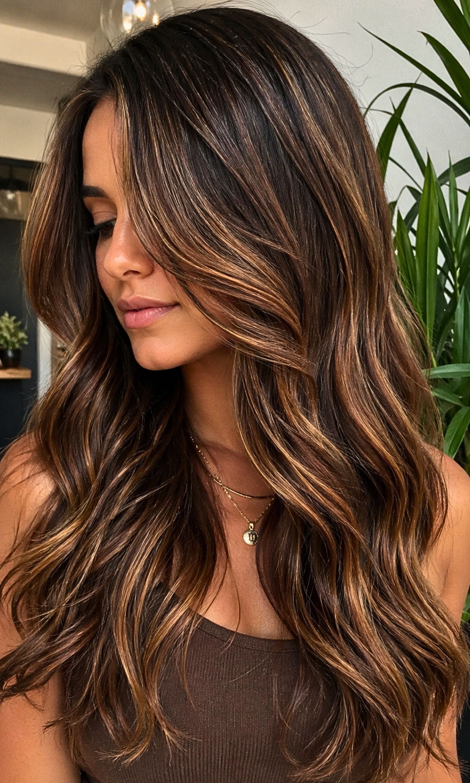 Honey Highlights That Warm Up Brunette Hair: 15 Beautiful Ideas to Glow Naturally