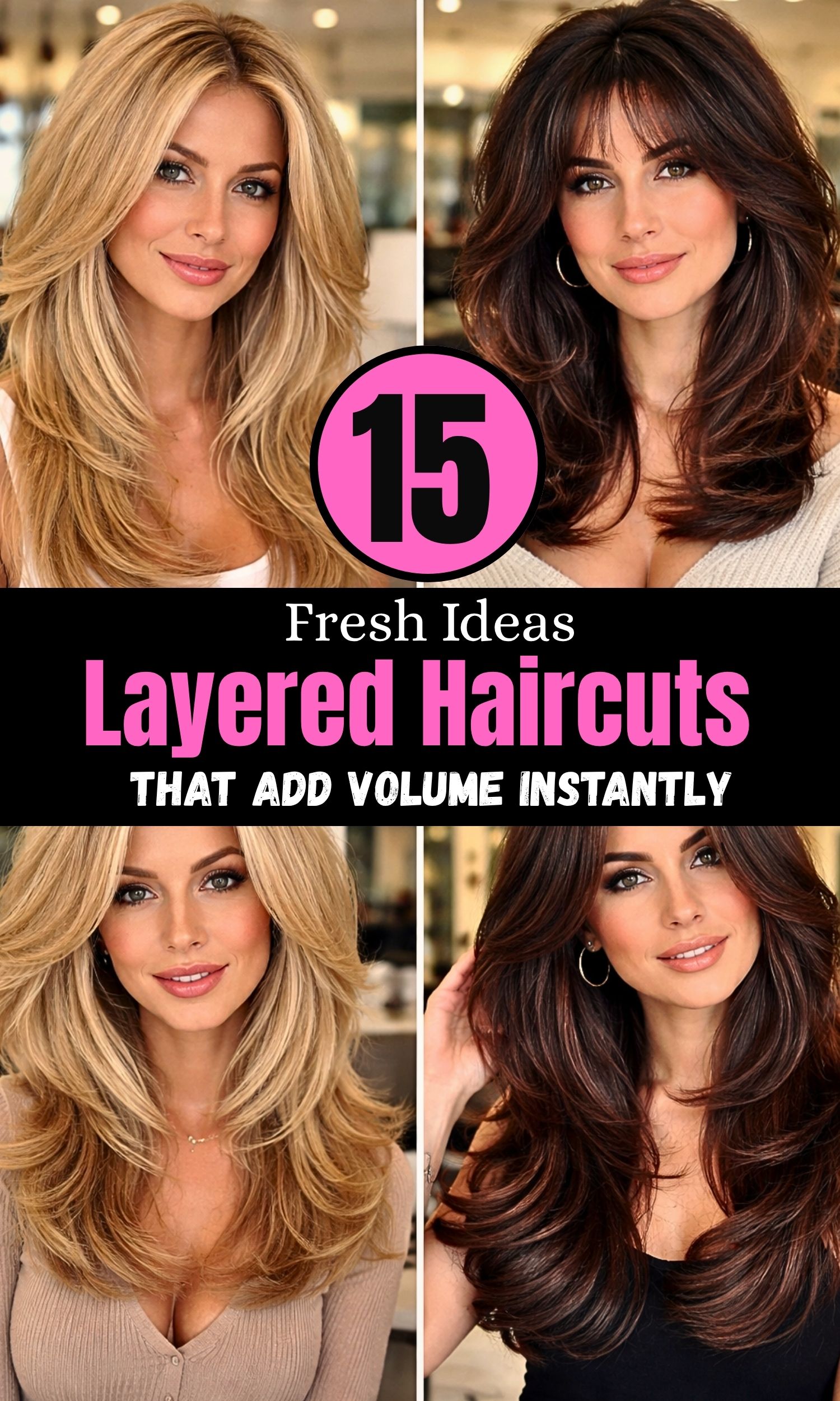 Layered Haircuts That Add Volume Instantly: 15 Fresh Ideas You’ll Love