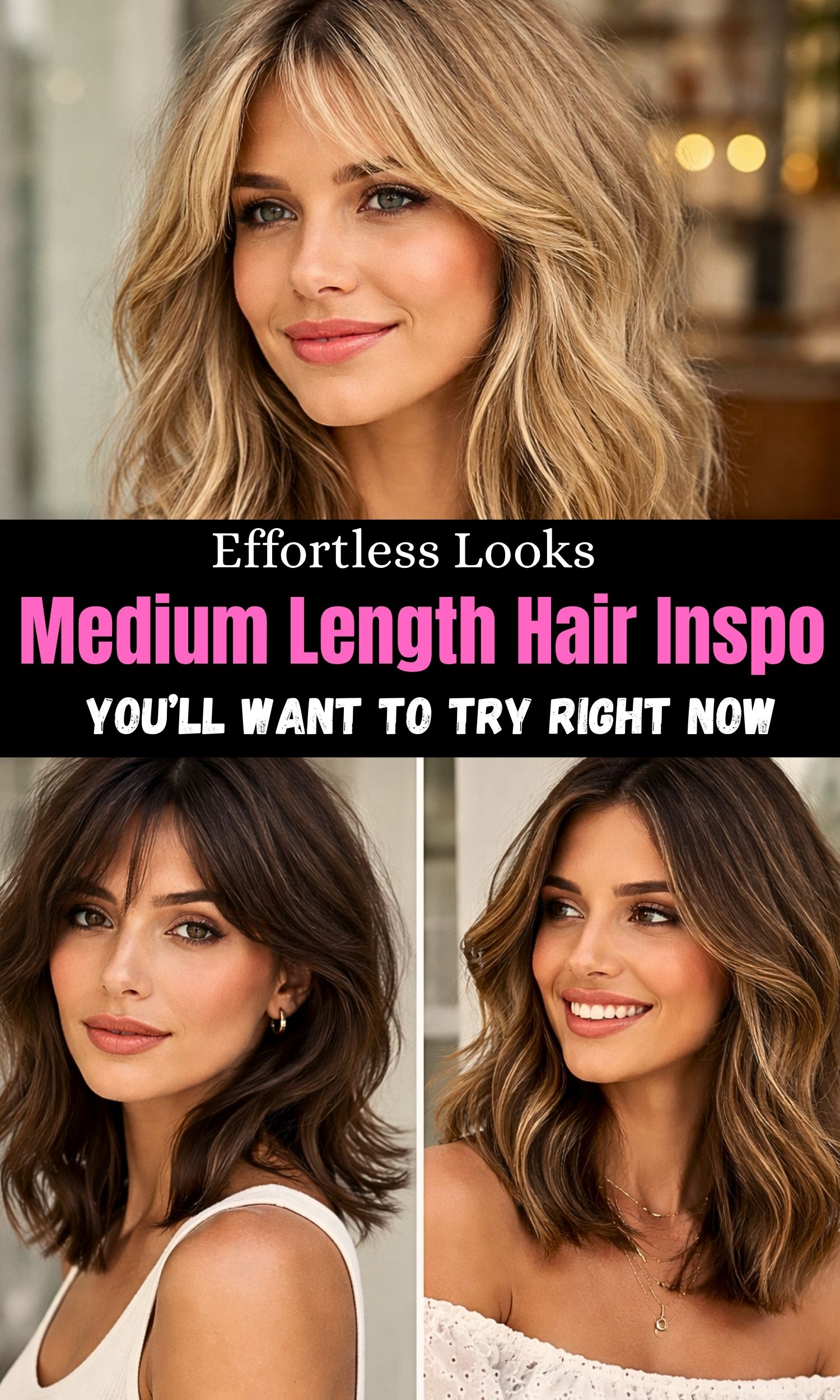Medium Length Hair Inspo Ideas 15 Fresh Looks You’ll Want to Try Right Now