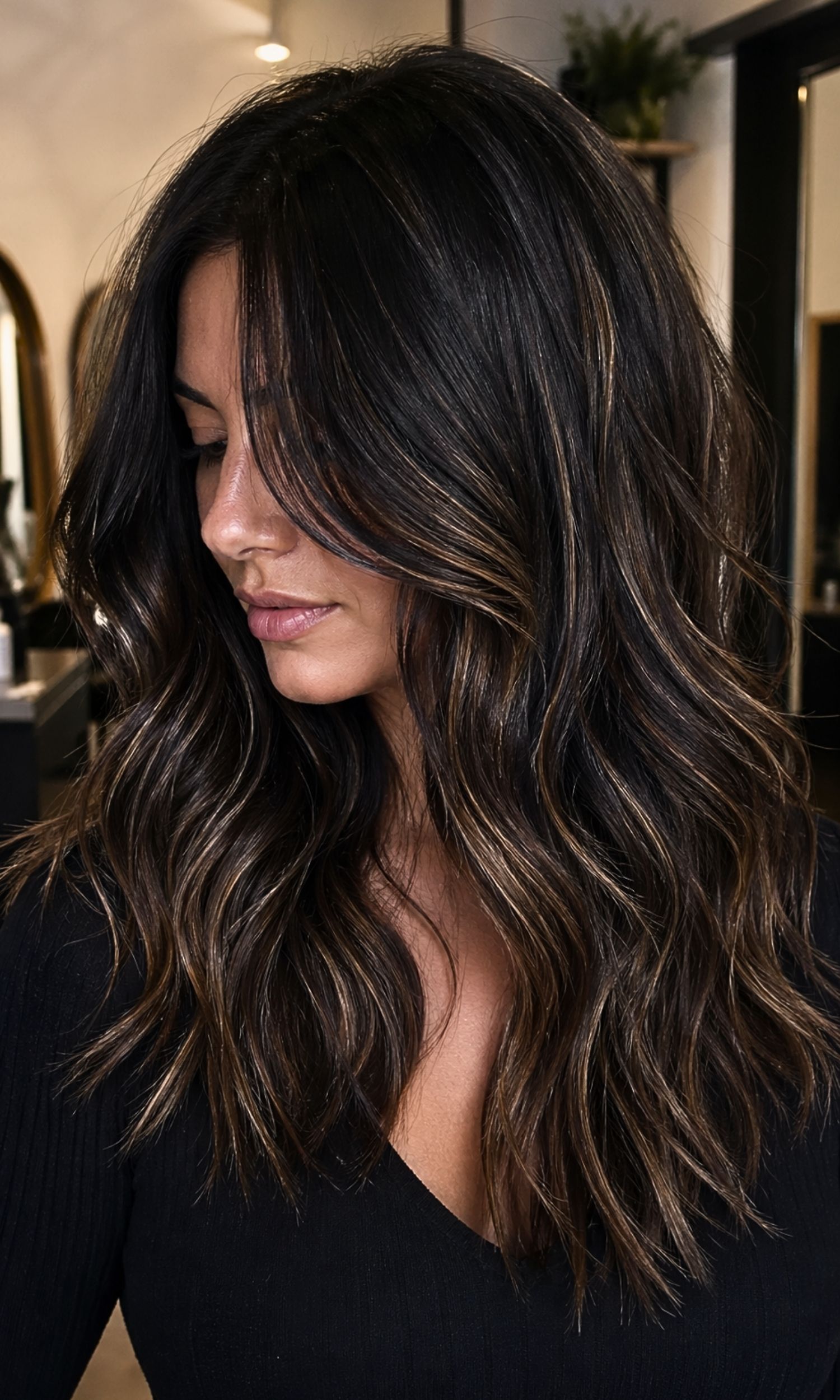 Muted Highlights for Dark Hair Lovers: 15 Subtle Ideas That Feel Effortlessly Beautiful
