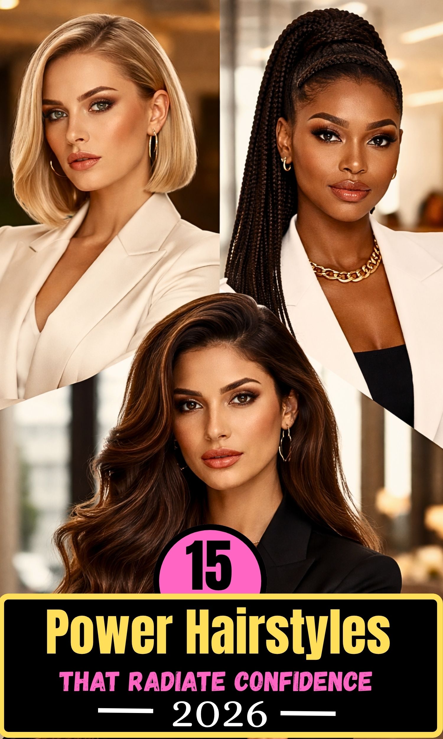 Power Hairstyles That Radiate Confidence