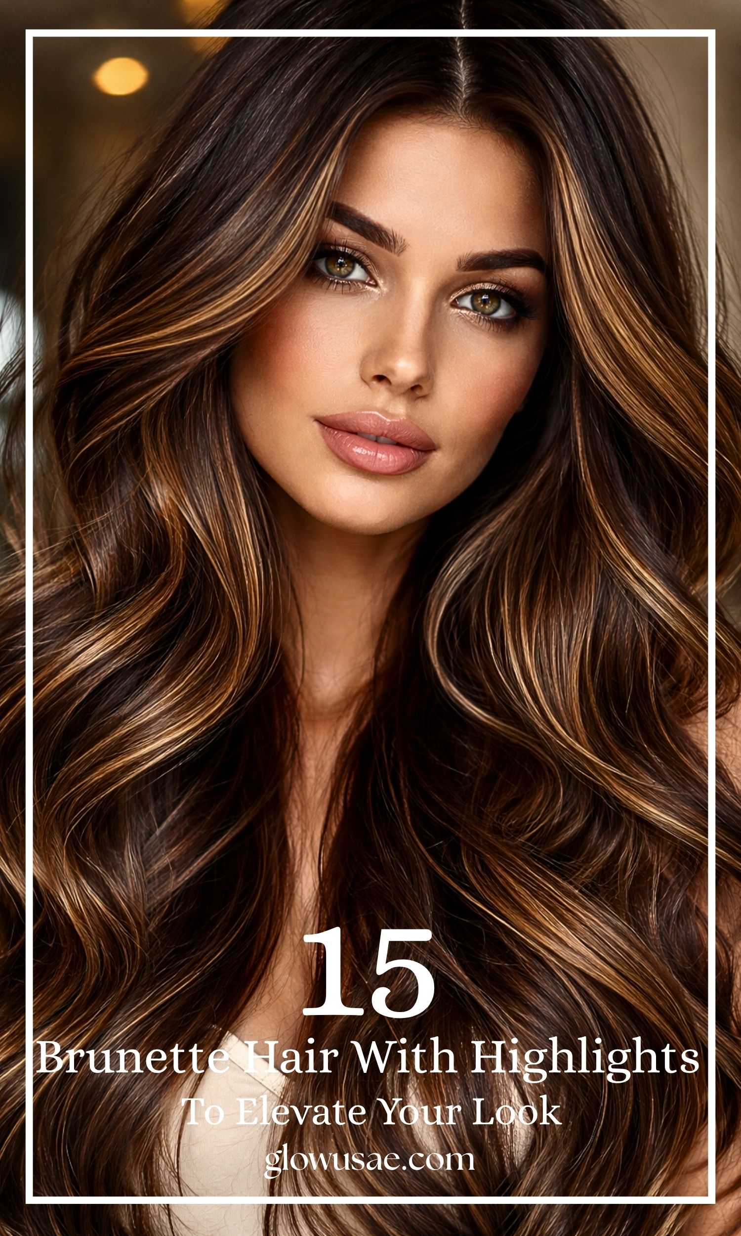 Rich Brunette Hair with Dreamy Highlights: 15 Stunning Ideas to Elevate Your Look