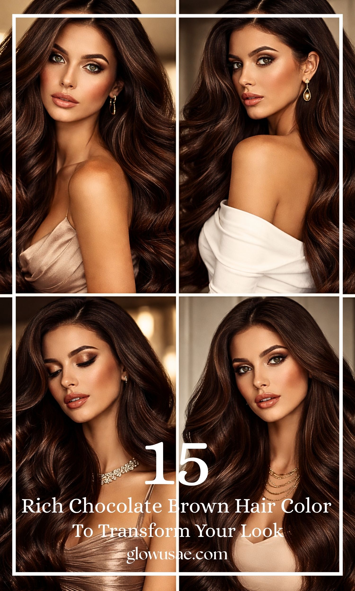 Rich Chocolate Brown Hair Color Inspiration: 15 Stunning Ideas to Transform Your Look