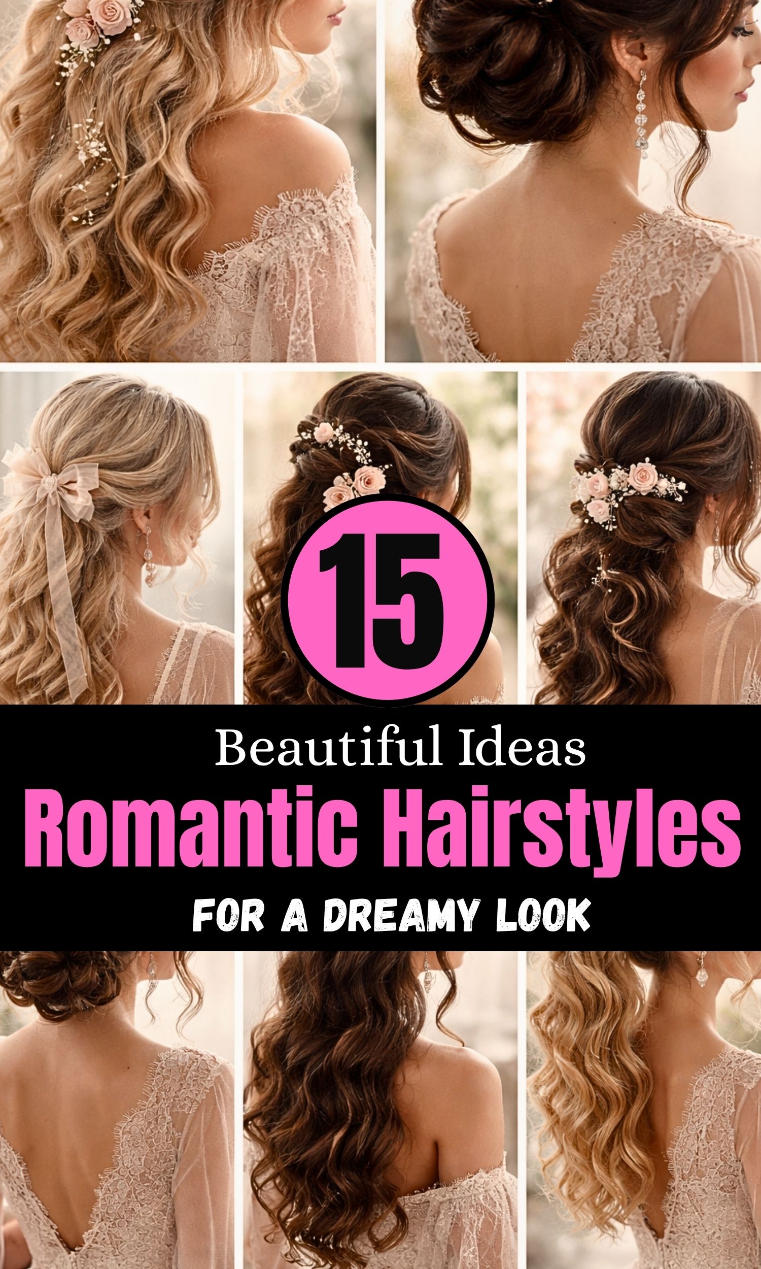 Romantic Hairstyles for a Dreamy Look: 15 Beautiful Ideas to Fall in Love With