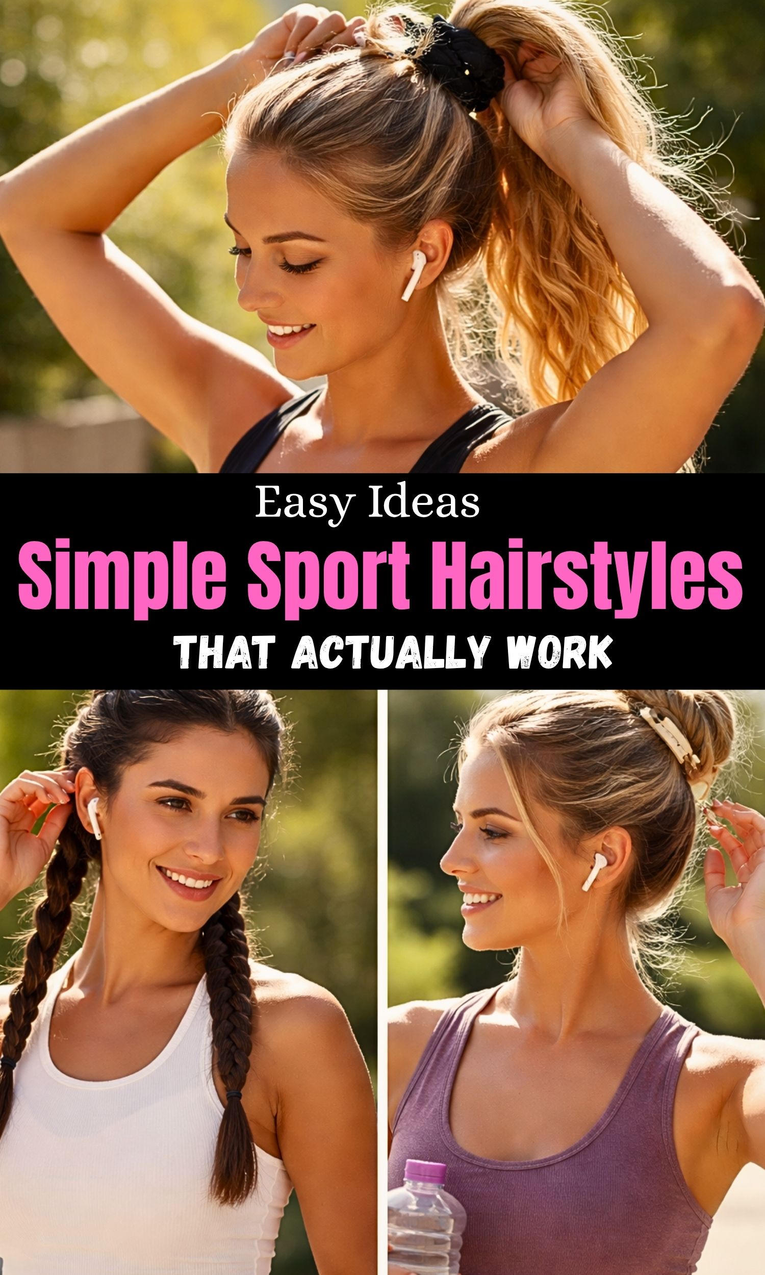Simple Sport Hairstyles for Busy Days: 15 Easy Ideas That Actually Work