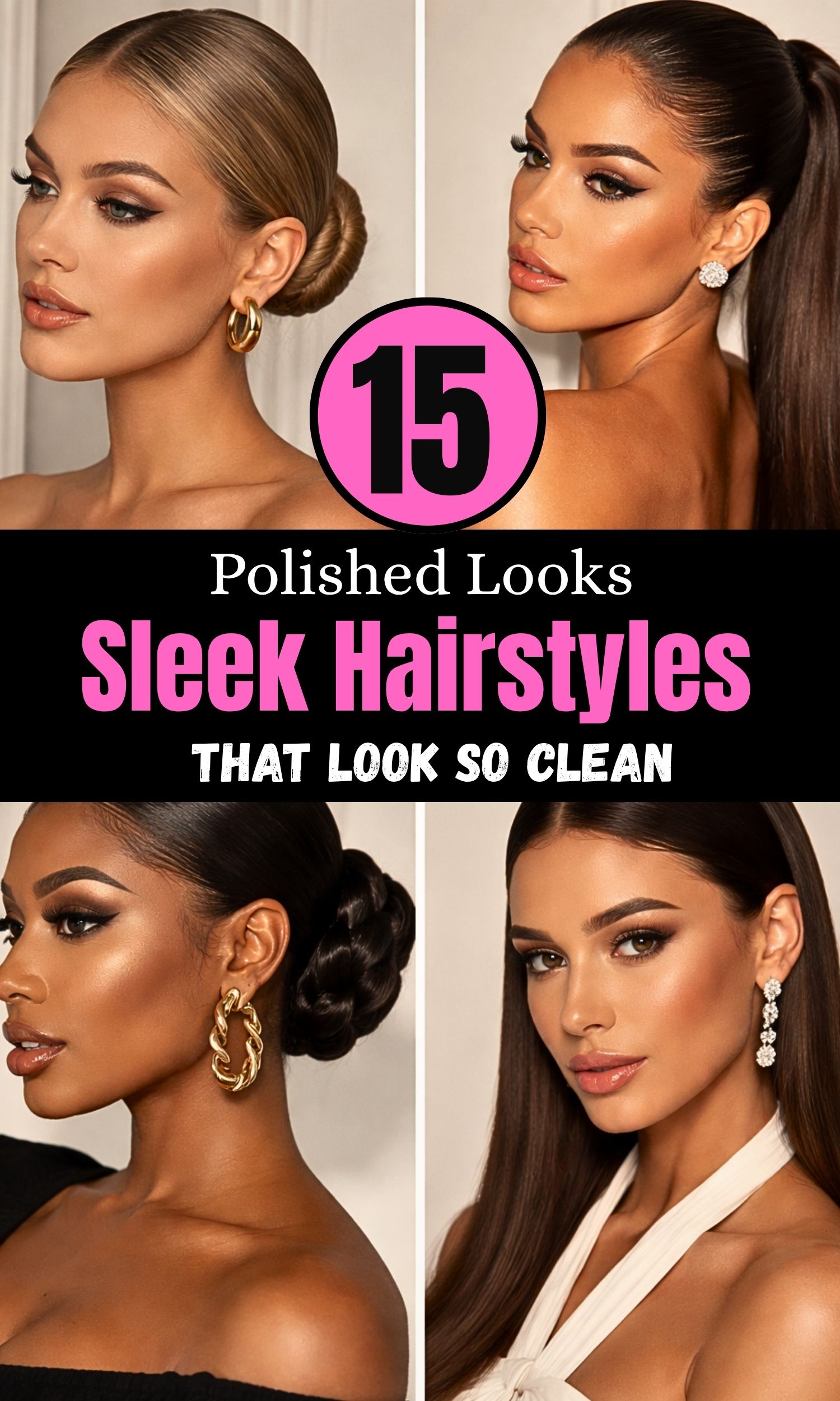 Sleek Hairstyles That Look So Clean: 15 Polished Looks You’ll Love