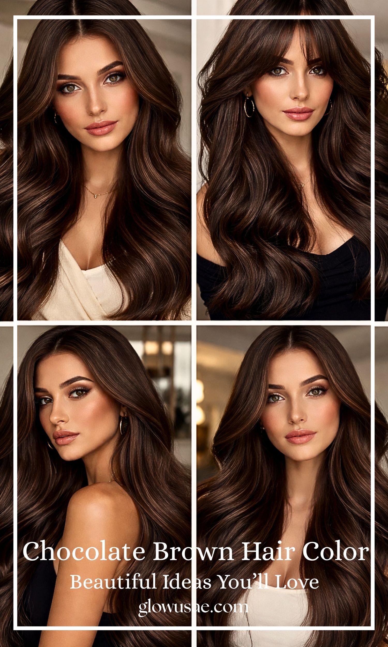 Soft Chocolate Brown Hair Color Trends: 15 Beautiful Ideas You’ll Love