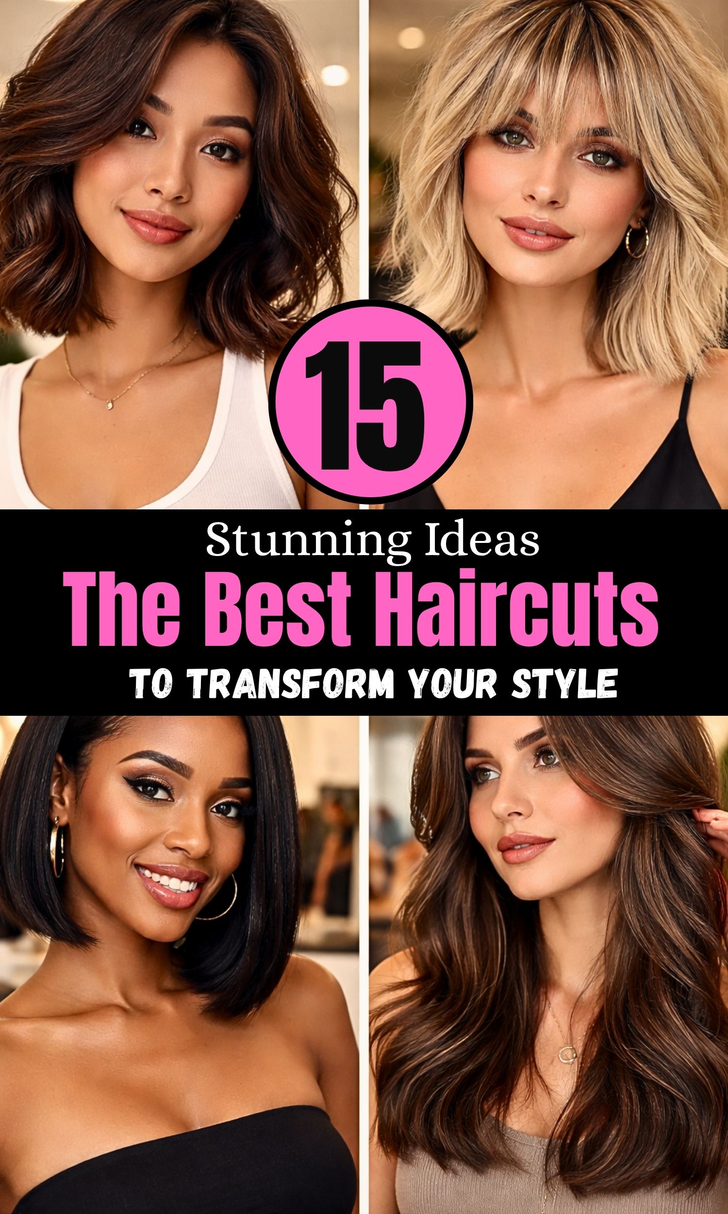The Best Haircuts to Refresh Your Look: 15 Stunning Ideas to Transform Your Style