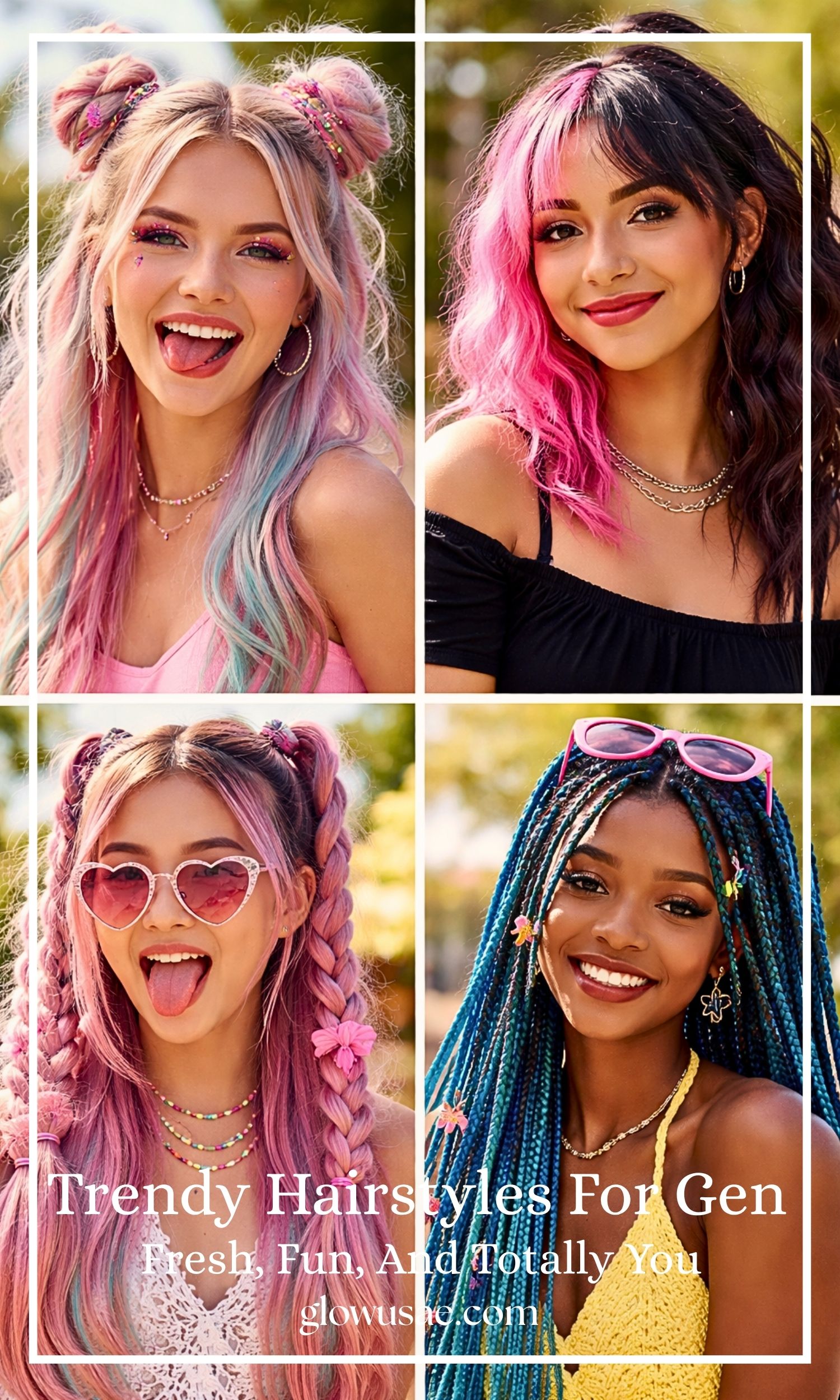 Trendy Hairstyles for Gen Z Girls Fresh, Fun, and Totally You