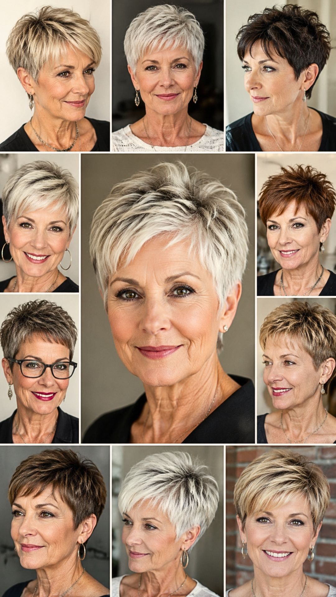 25 Pixie Cuts That Make Women Over 60 Look Younger