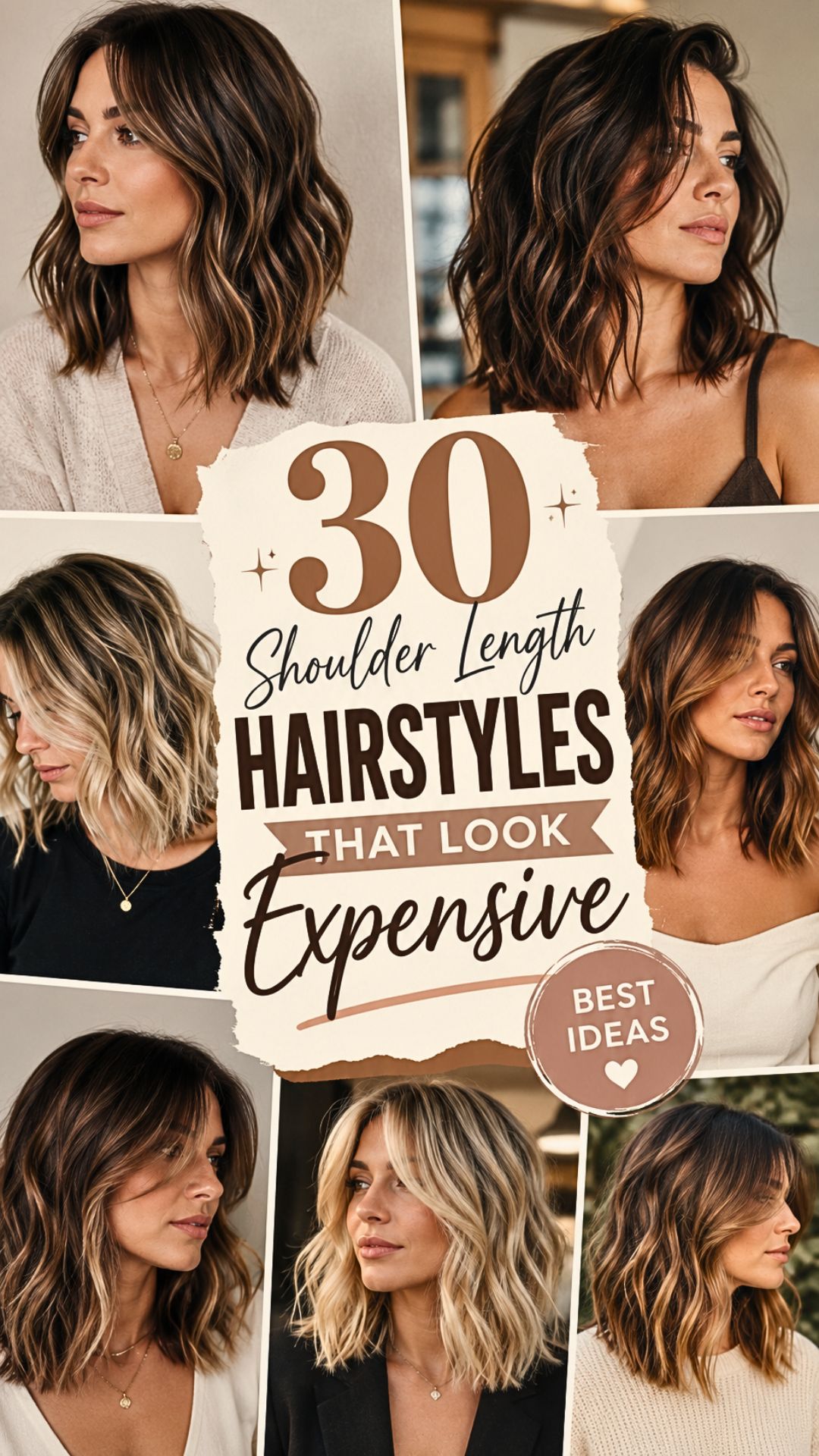 30 Shoulder Length Hairstyles That Look Expensive