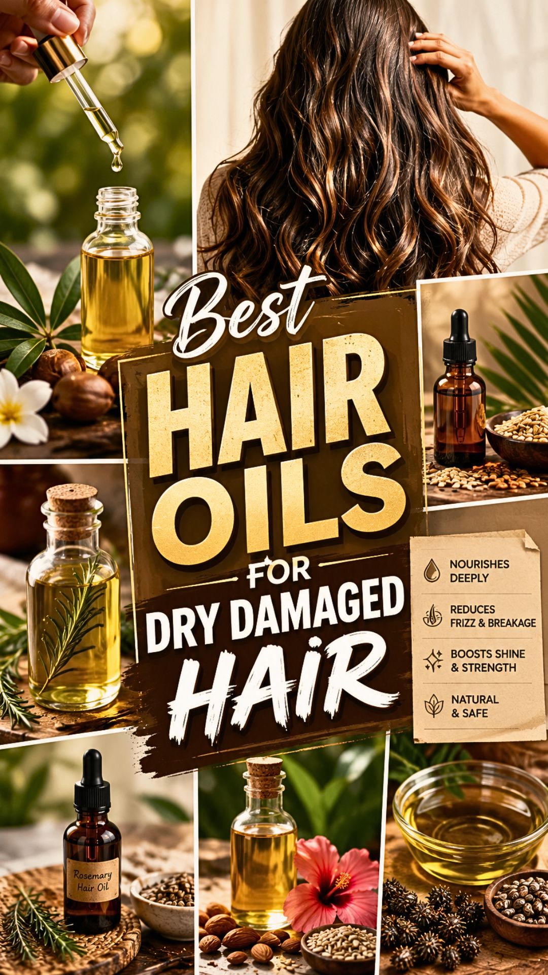 Best Hair Oils For Dry Damaged Hair
