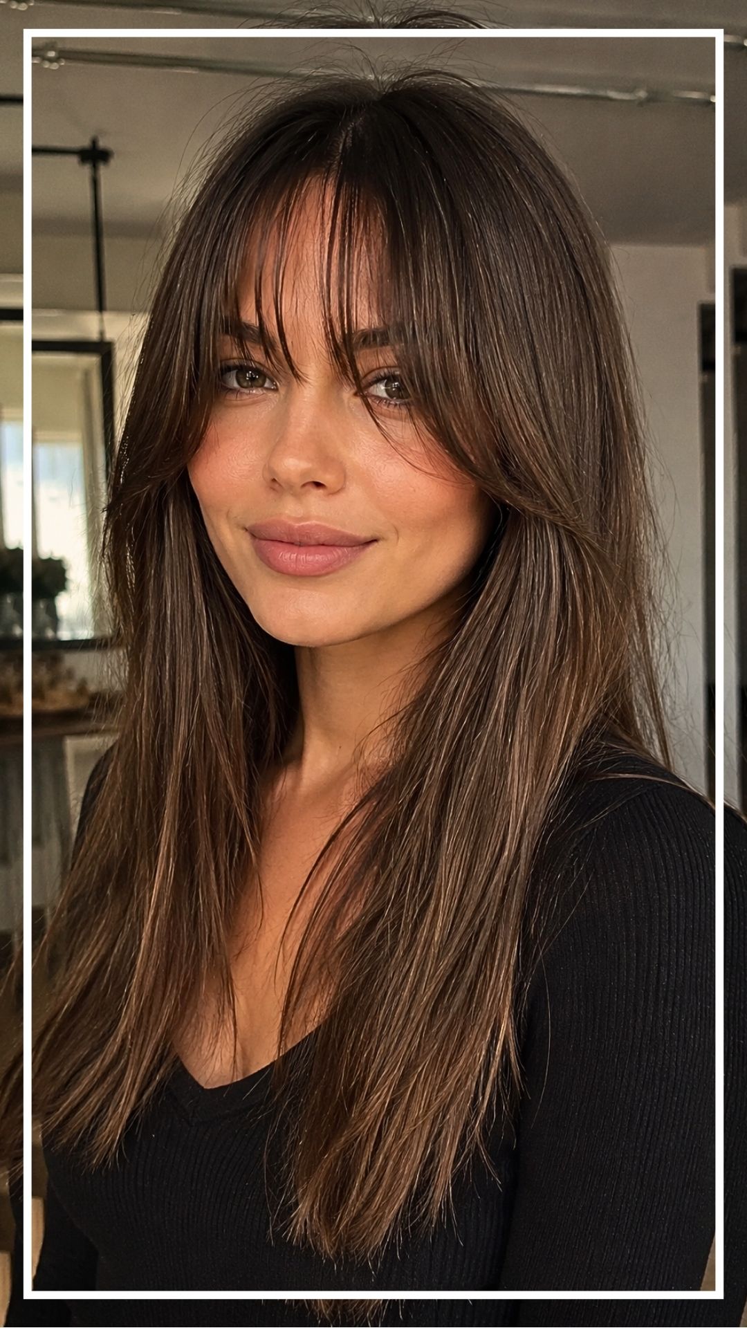 Curtain Bangs For Straight Hair Pretty Style Ideas