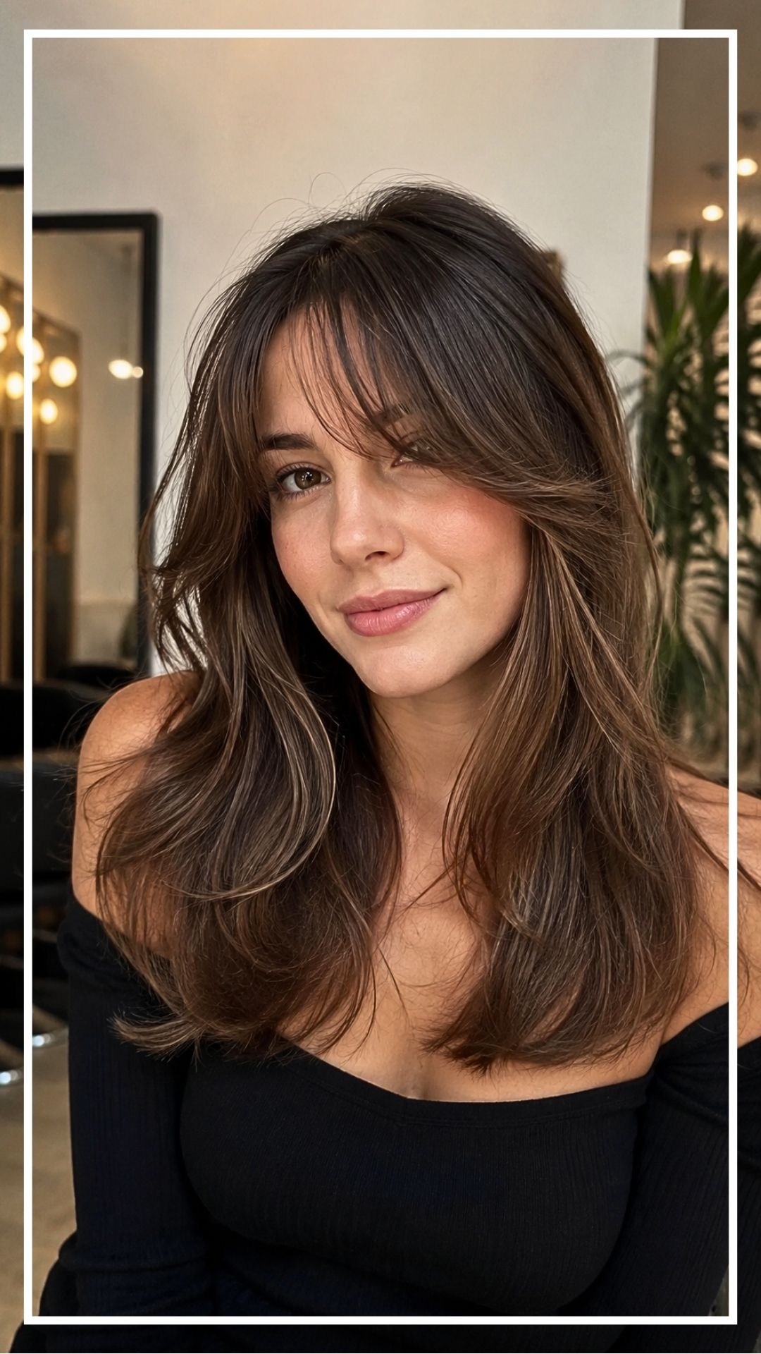 Curtain Bangs Haircut Ideas for a Feminine Makeover