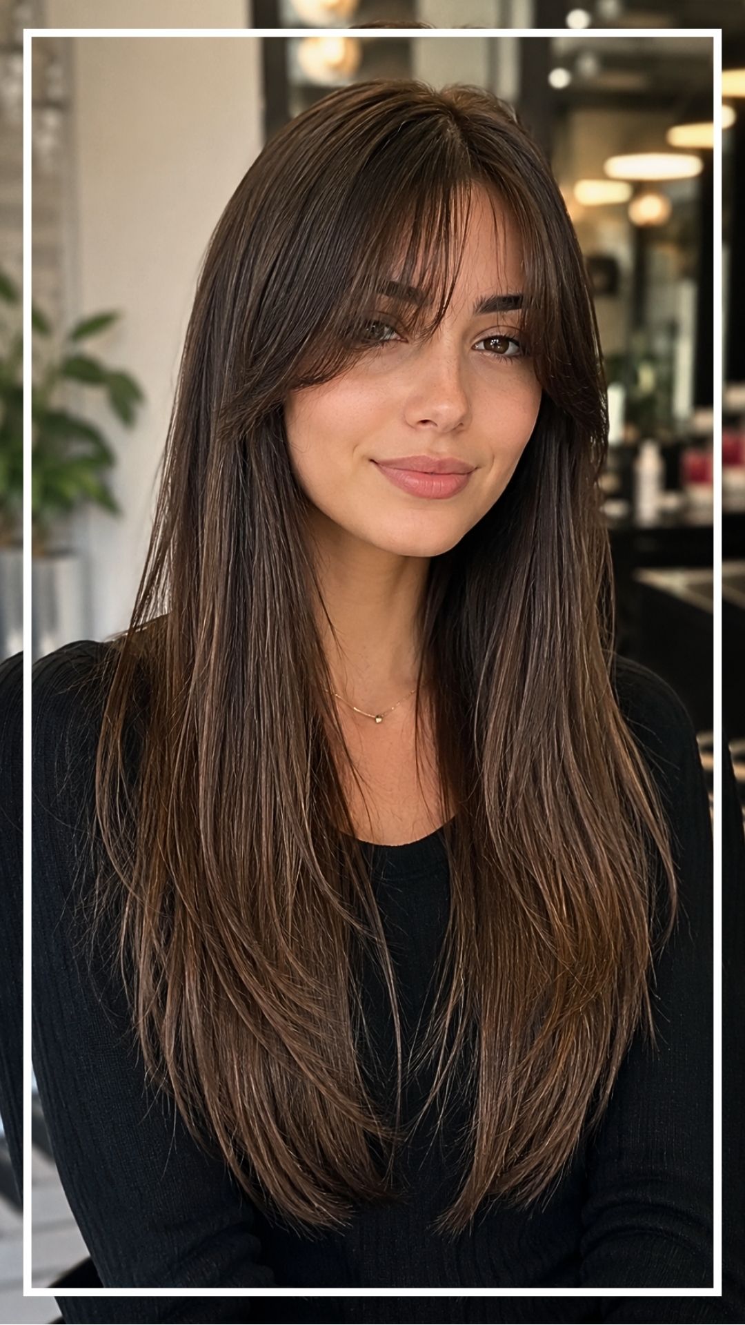 Curtain Bangs for Straight Hair Pretty Style Ideas