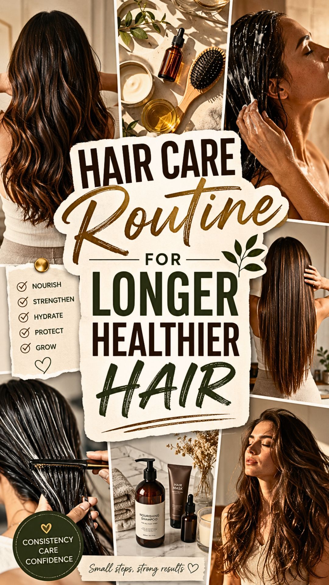 Hair Care Routine For Longer Healthier Hair
