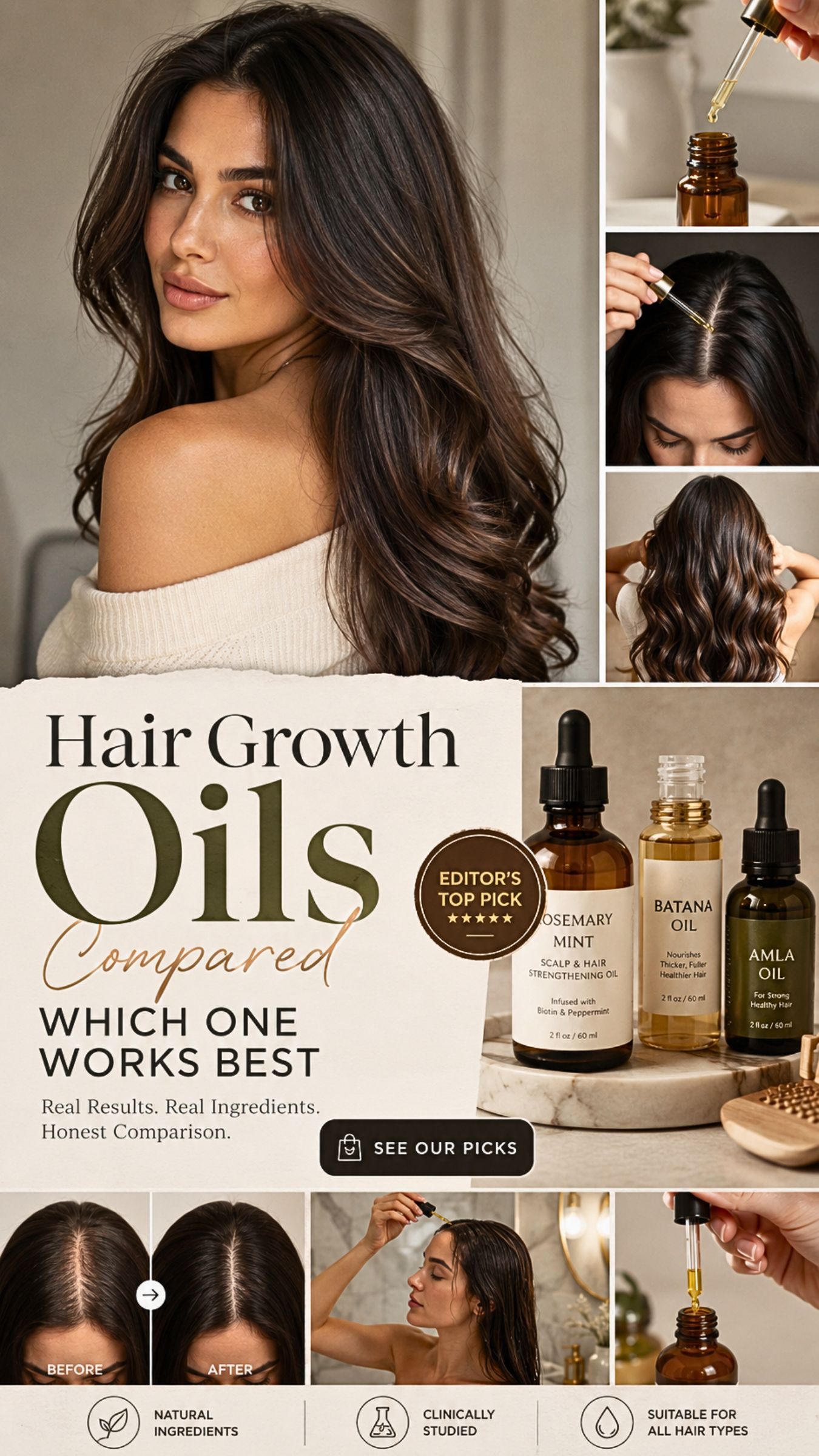 Hair Growth Oils Compared: Which One Works Best?