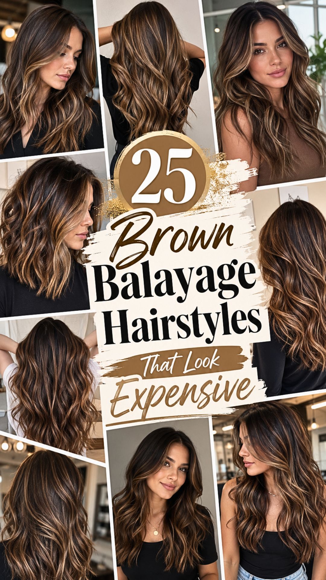 25 Brown Balayage Hairstyles That Look Expensive