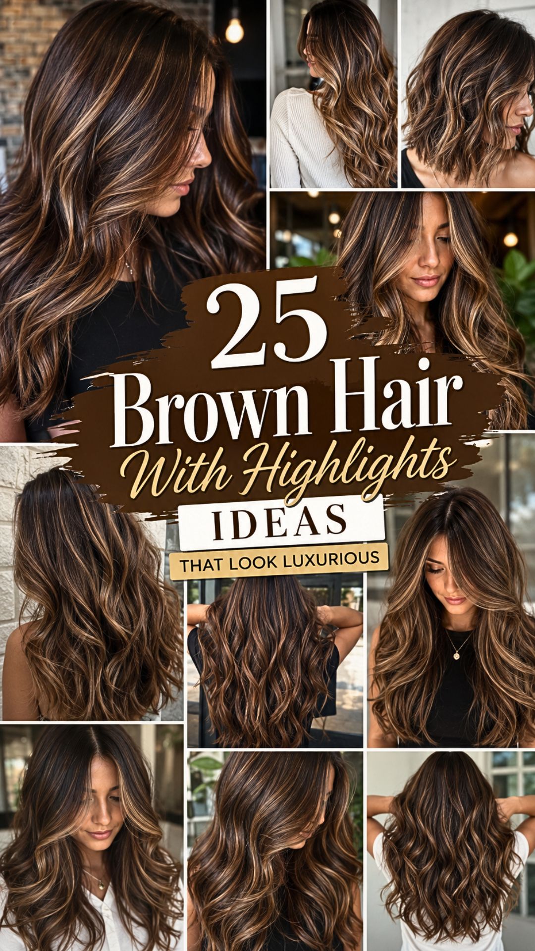 25 Brown Hair With Highlights Ideas That Look Luxurious