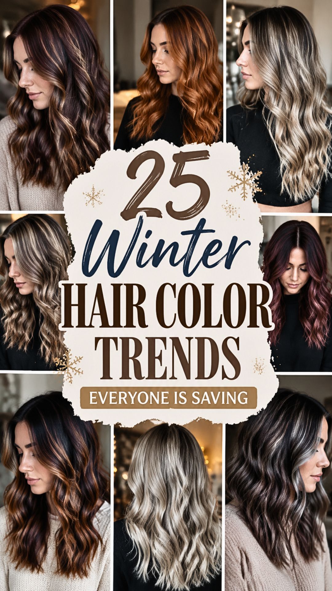 25 Winter Hair Color Trends Everyone Is Saving