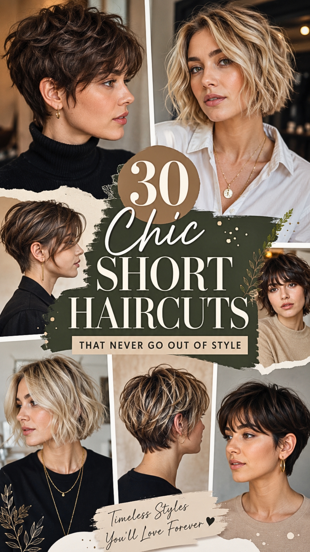 30 Chic Short Haircuts That Never Go Out Of Style