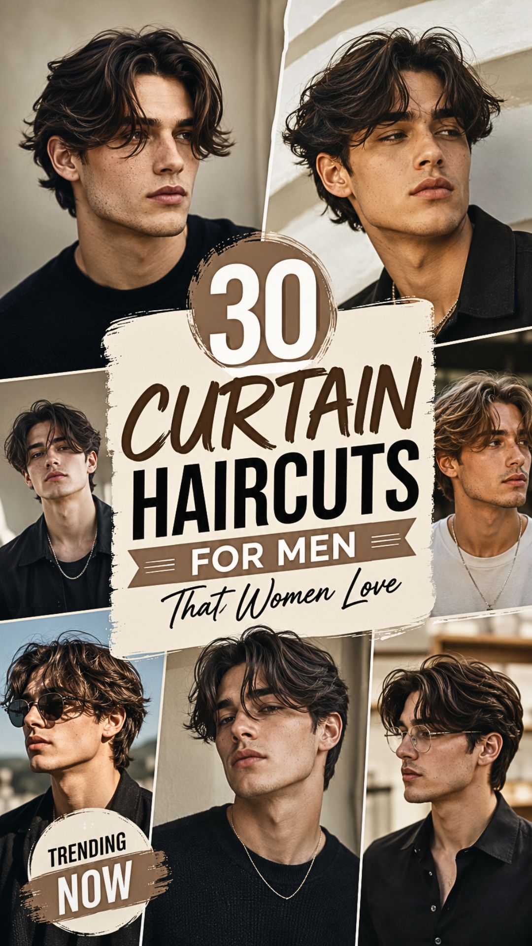 30 Curtain Haircuts For Men That Women Love