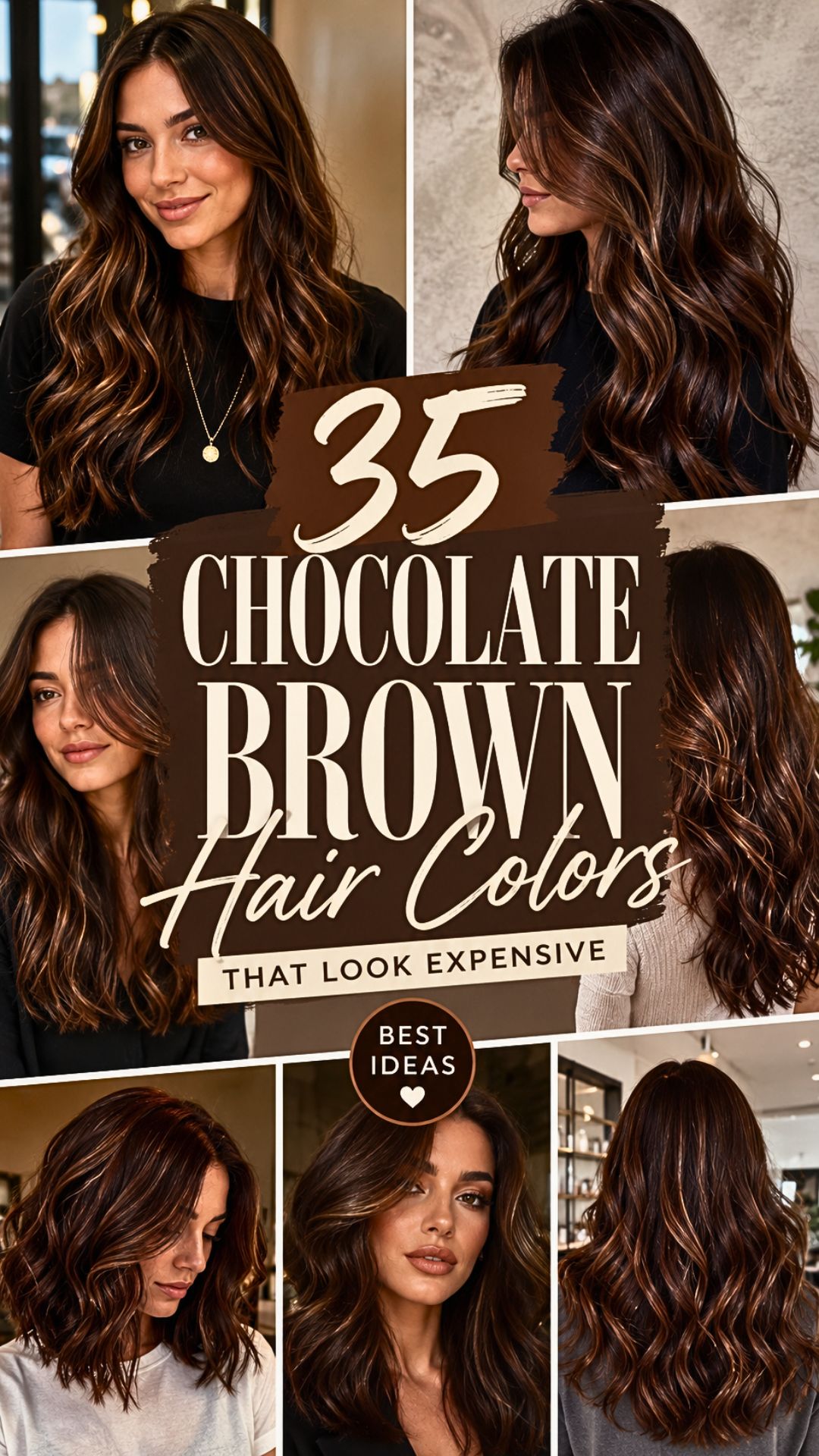 35 Chocolate Brown Hair Colors That Look Expensive