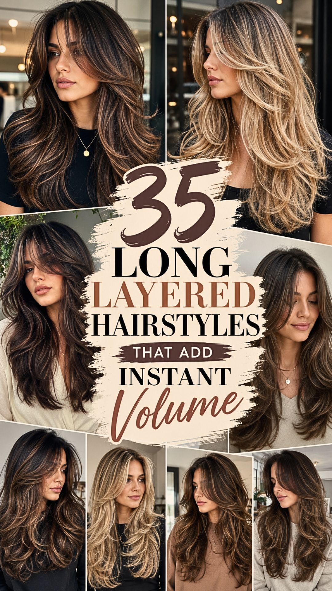 35 Long Layered Hairstyles That Add Instant Volume