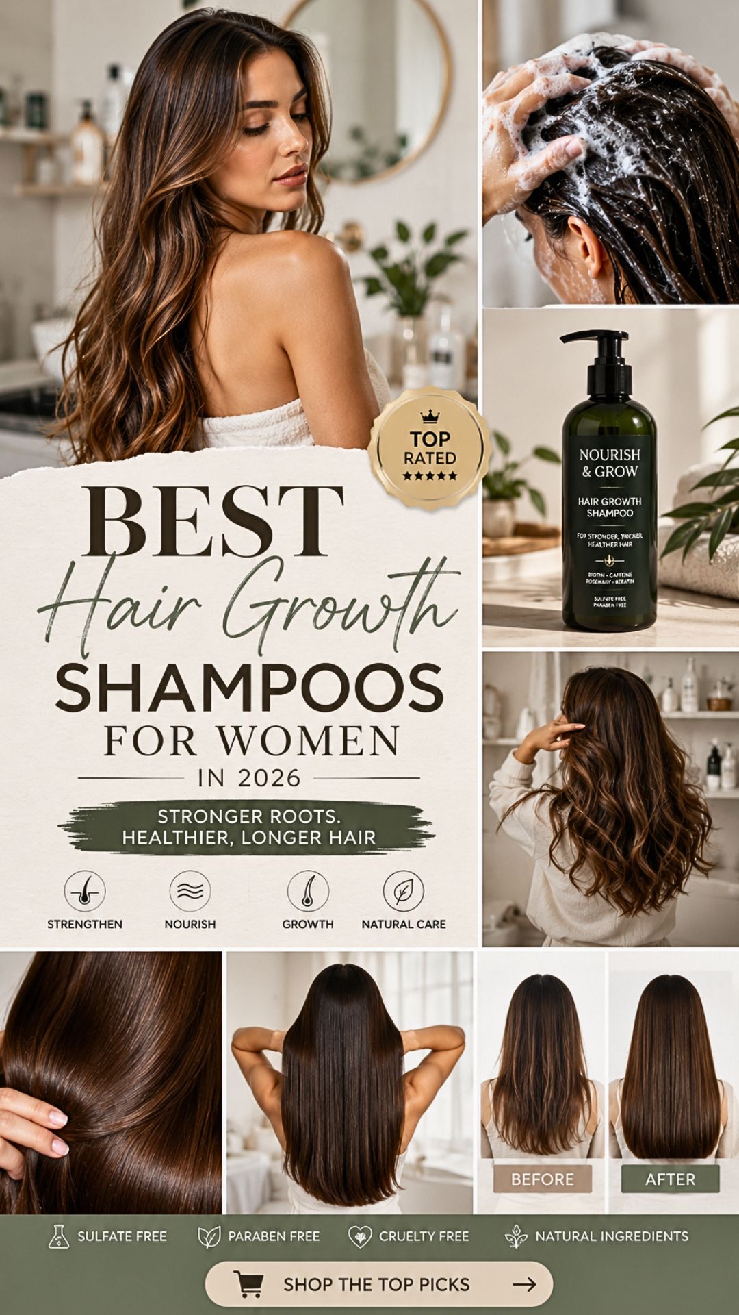 Best Hair Growth Shampoos For Women In 2026