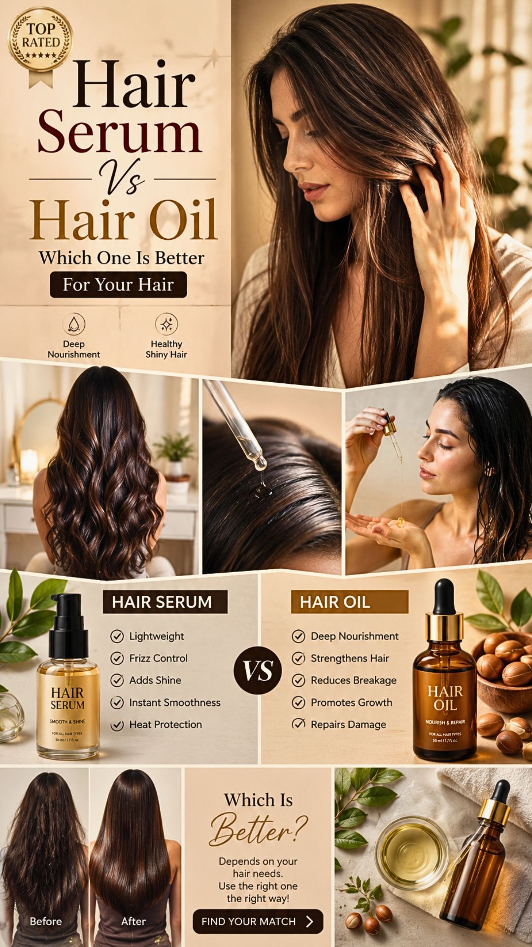 The Best Hair Growth Serums Compared Side By Side