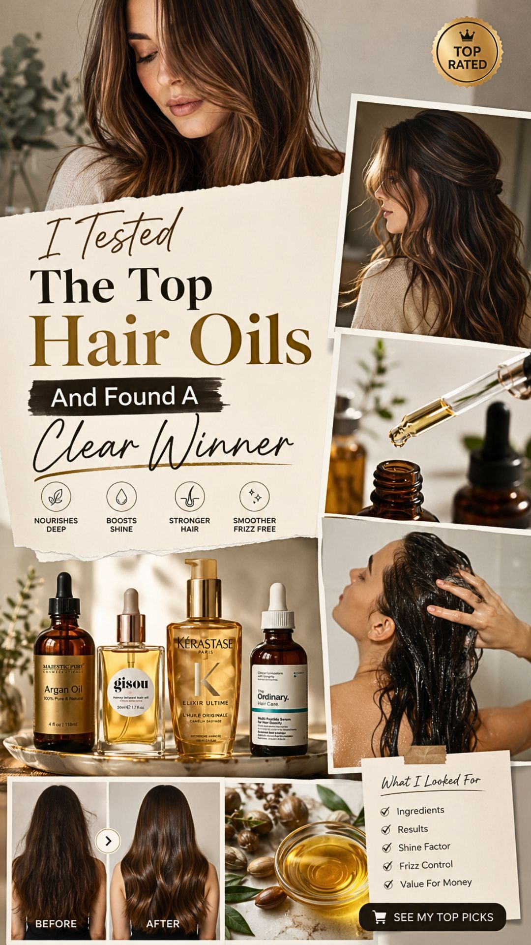 I Tested the Top Hair Oils and Found a Clear Winner